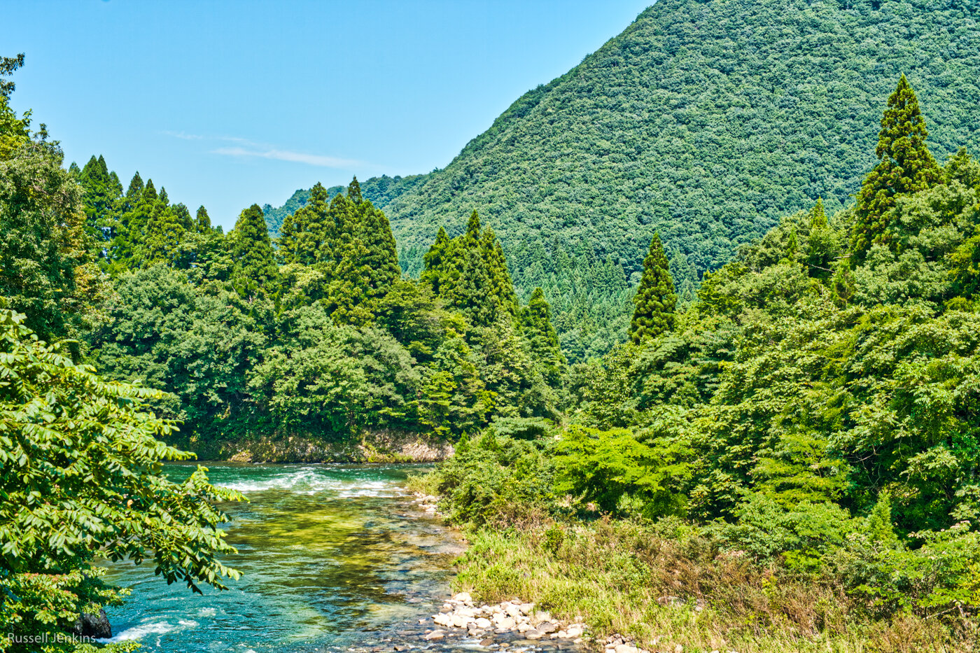 Bridge to Uchinokura Lake, Shibata